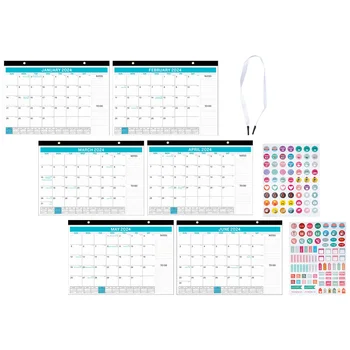 1 Set de Calendar de Perete engleză Calendar Lunar, Calendar Perete, Calendar pentru Utilizarea de zi cu Zi
