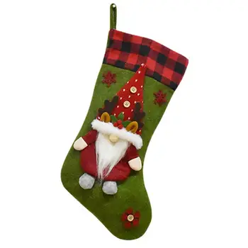 Gnomi Ciorapi De Crăciun Ciorapi De Crăciun Fără Chip Papusi Portabil Cadou De Crăciun Gnome Șosete Decor Atarna Ciorapi Pentru