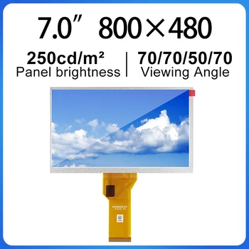 7 Inch Innolux Panoul LCD Afișează AT070TN92 SRGB Tableta cu Ecran de 800x480 TFT Capacitiv De 250 Nits