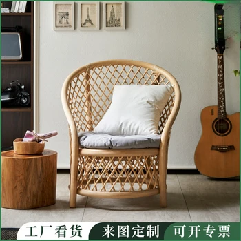 v Japoneză rattan scaun, acasa, balcon, fotoliu, canapea simpla scaun cu perna, agrement, scaun, masă de cafea living t