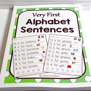 Afla Practică Cele Mai Comune de Vocabular Activitate caiet de Înaltă frecvență de Vocabular Pentru Copii Notebook-uri de Cuvânt
