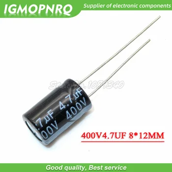20 400V4.7UF 8*12mm 4.7 UF 400V 8*12 Aluminiu electrolitic condensator
