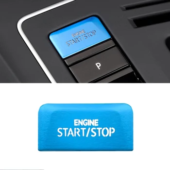 Motor auto Start-Stop Buton Comutator Capac Ornamental pentru-Golf 8 MK8 LA Accesorii 2020 2021 Albastru
