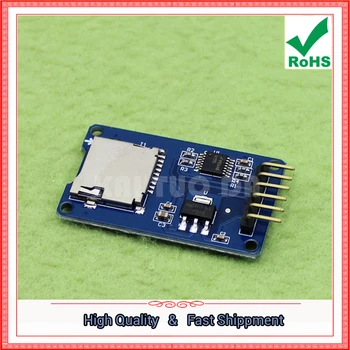 Card Micro SD Modulul Cititor de Card TF Card de Interfață SPI Cu Nivel de Cip de Conversie Bord (H5A2)