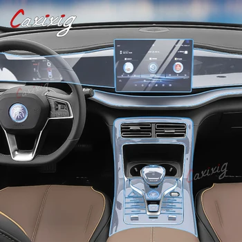 Tpu Film pentru BYD DMI EV Cântec Plus Pro Han EV Auto Interior Autocolant Consola centrala de Viteze Ecran Tactil de Bord geamuri Uși Panou