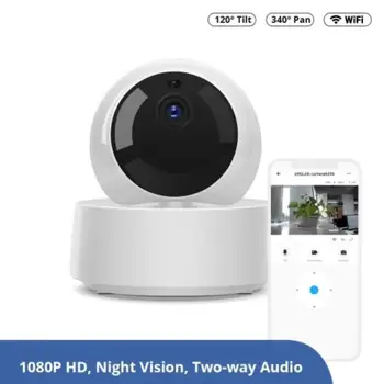 SONOFF 1080P HD MINI Wifi Smart Camera GK-200MP2-B EWeLink Smart Home Camere de supraveghere 360° IR Noapte Viziune Wirelsess Camera IP