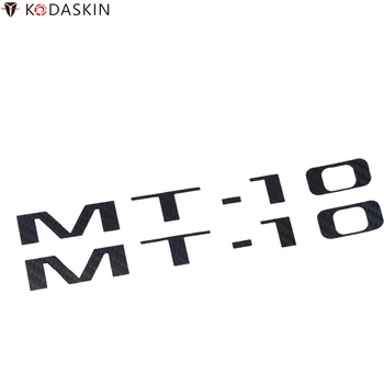 KODASKIN Film Logo-uri Motociclete Autocolante, Decalcomanii de Carbon 2D pentru YAMAHA MT-10 MT10