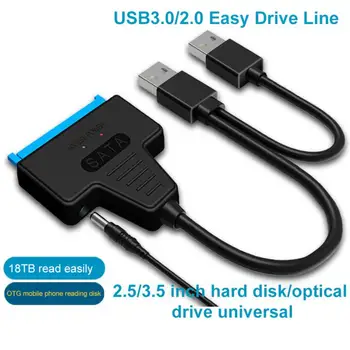 Noul USB SATA 3 Cablu Sata La USB 3.0 Adaptor de PÂNĂ La 6 Gbps Suport Extern de 2.5 Inch SSD HDD Hard Disk 22 Pin Sata III A25 2.0
