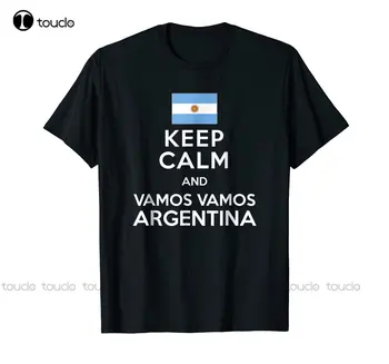 Moda De Vara Cu Maneci Scurte T-Shirt Echipajul Gât Bază Topuri Transport Gratuit Argentina Lume Echipa Vamos Argentina Tricou Personalizat