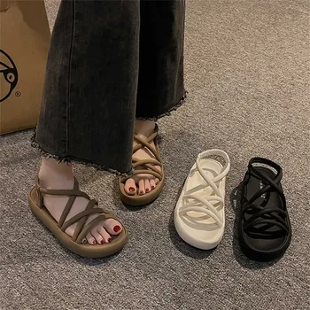 dimensiune 35 număr de 38 papuci femei Transparent sandale pentru femeie pantofi bej pentru femei adidasi sport casual spectacole tenia YDX2
