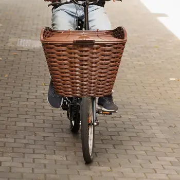 Biciclete Coș cu Capac Ușor de instalat Coșuri de Depozitare Vehicul Electric Coș de Transport pentru Echilibrul Biciclete Pliante Biciclete Accesorii